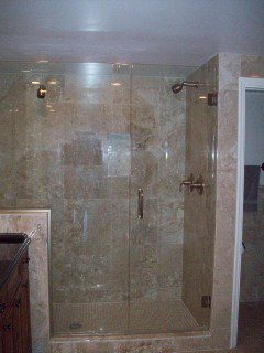 Photo of a Shower Door for the About page from AIS Shower Doors